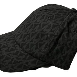 Michael Kore Women’s  Black Monogram Hat